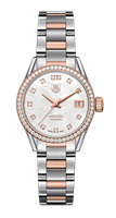 Watch Tag Heuer Woman Carrera in Steel/Rose gold  WAR2453.BD0777